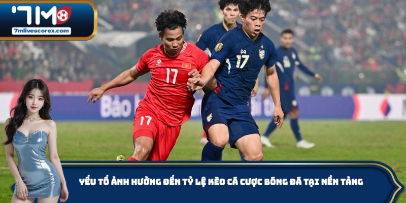 Yếu tố ảnh hưởng đến tỷ lệ kèo cá cược bóng đá tại nền tảng